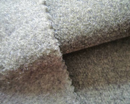 Brushed cloth